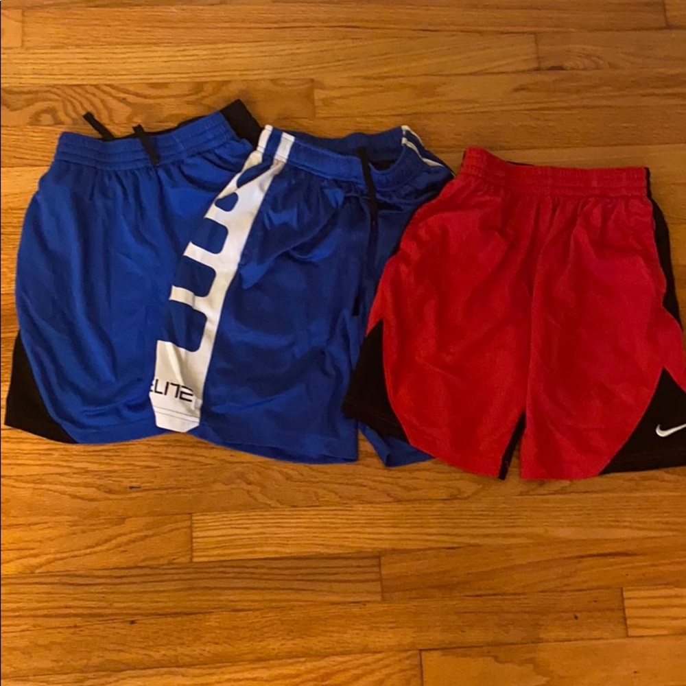 Bundle 3 Boys Nike Dri-Fit Athletic Shorts size M
